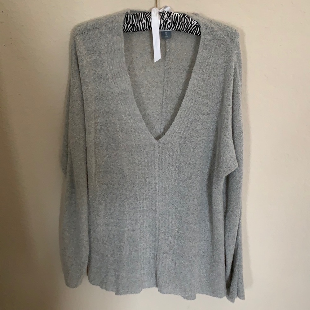 Oversized Boucle Top